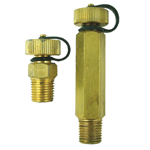 Self sealing industrial test plugs for low and hot water systems