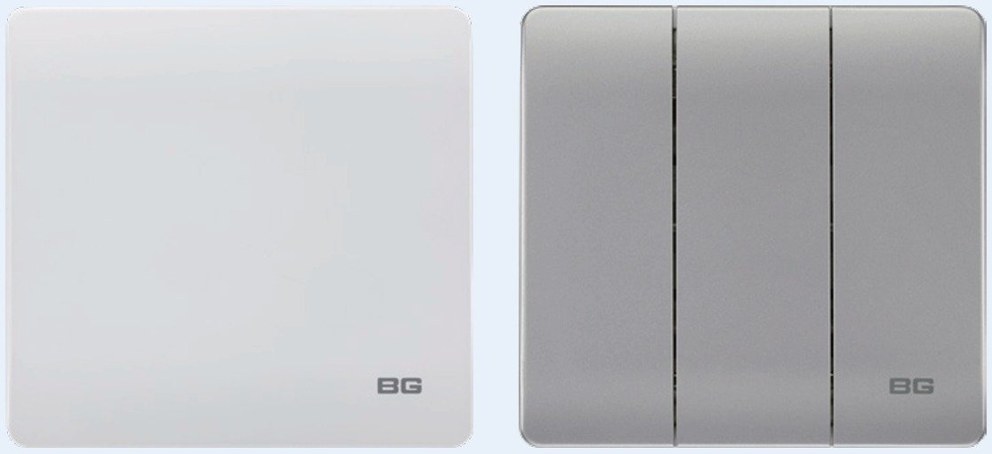 Neo Slimline - Decorative Wiring Accessories, Wide Rocker and Edge-to-Edge